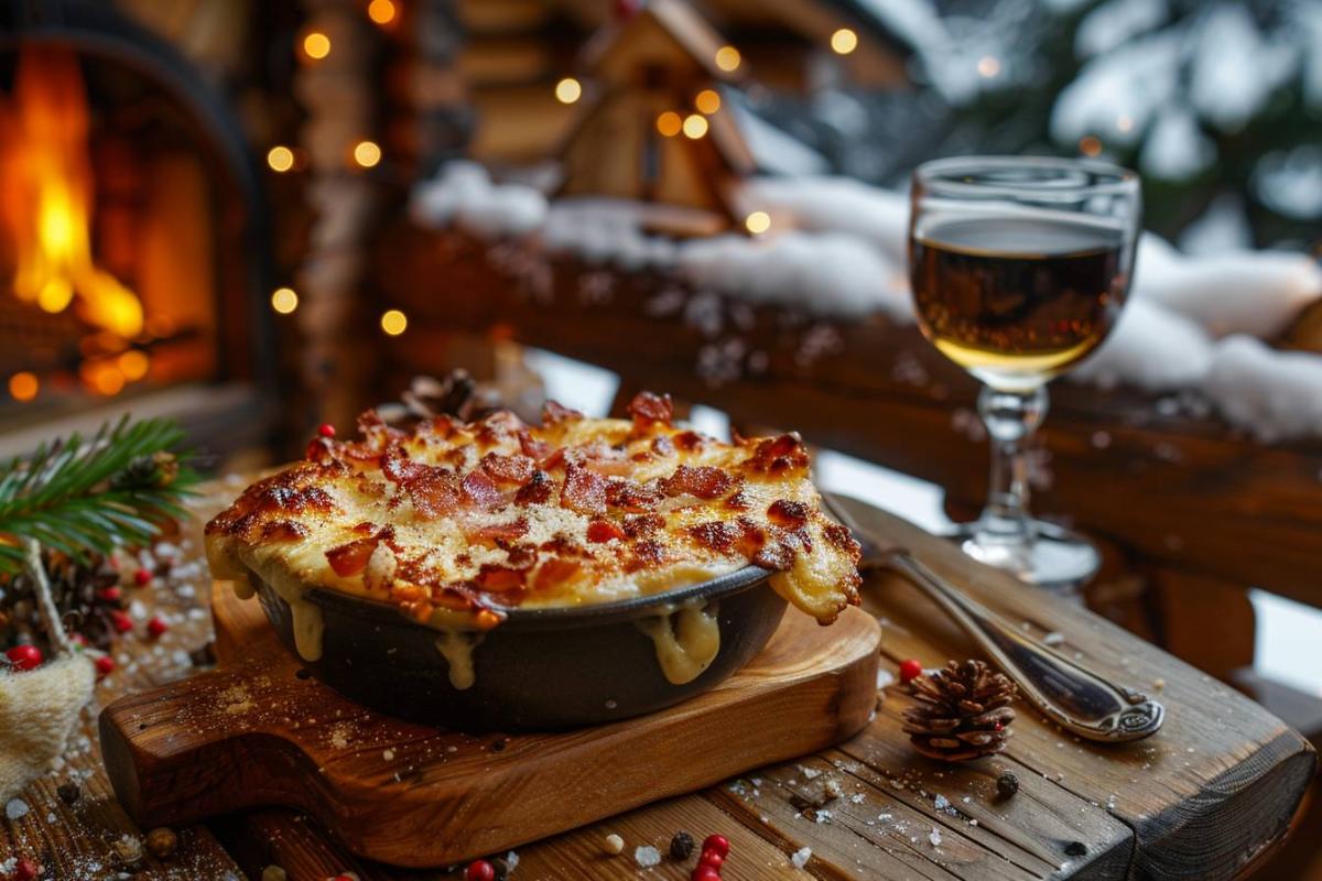Recette de tartiflette savoureuse : le plat hivernal facile et réconfortant avec reblochon et lardons