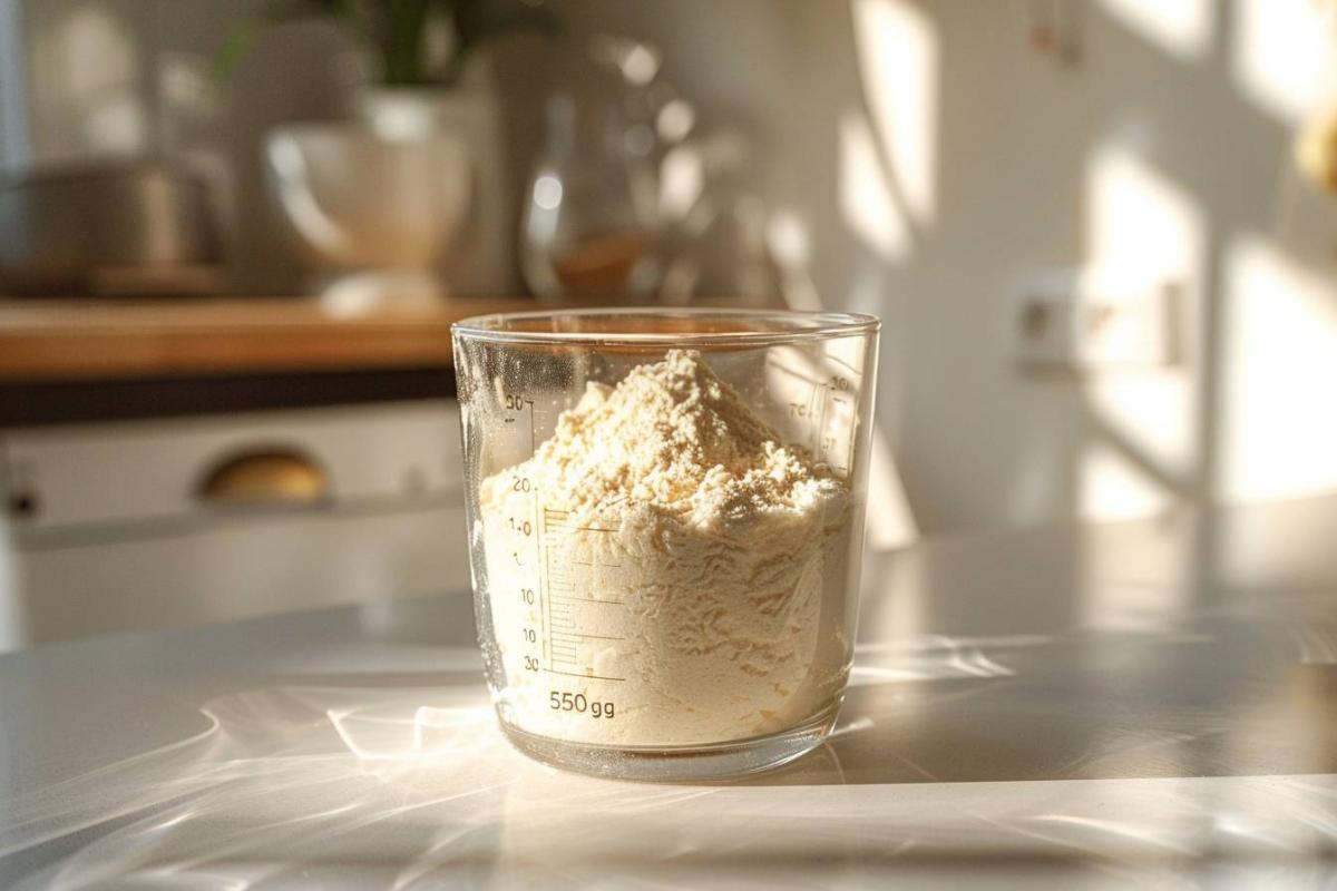 Comment mesurer précisément 250g de farine avec un simple verre : guide pratique