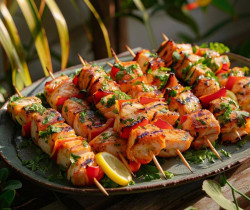 Quel accompagnement choisir pour des brochettes de poisson à la plancha : nos meilleures suggestions