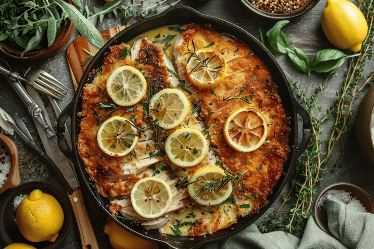 Escalopes de dinde au four : recette simple et savoureuse en 20 minutes