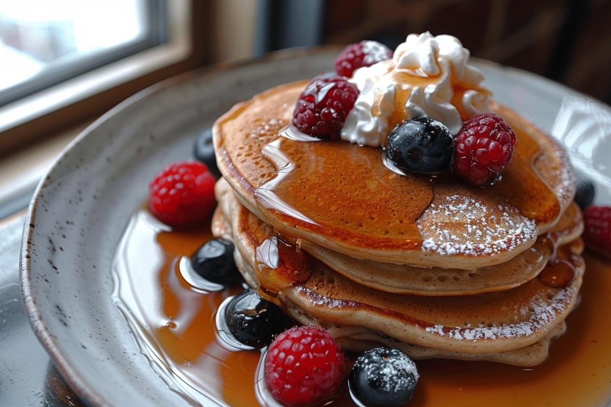 Recette facile et rapide de pancakes sans levure : délicieux en 15 minutes