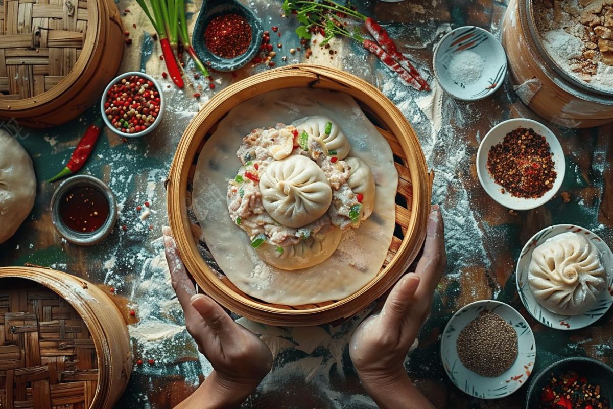 Recette authentique des baozi : comment préparer ces délicieux petits pains chinois à la vapeur ?