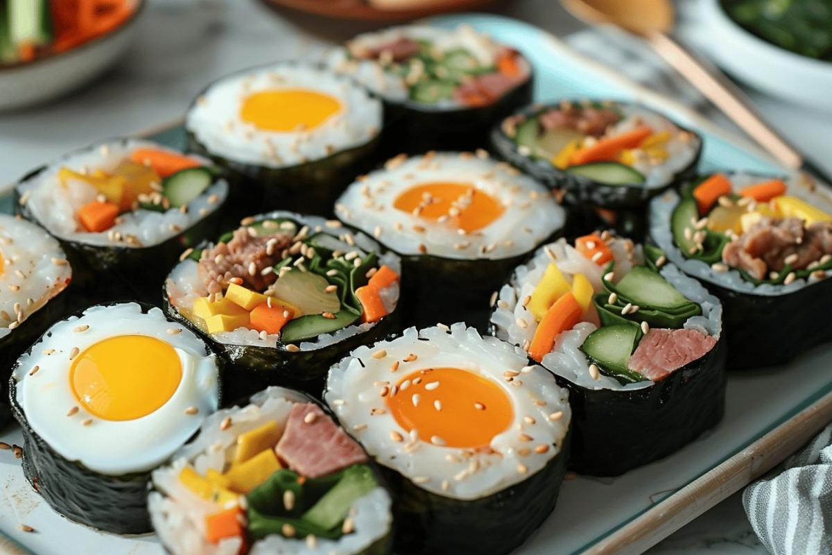Comment préparer un authentique kimbap coréen : recette traditionnelle et astuces de chef