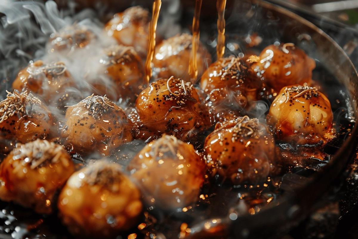 Recette des takoyaki japonais traditionnels : comment préparer ces délicieuses boulettes de poulpe