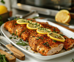 Escalopes de dinde au four : recette simple et savoureuse en 20 minutes