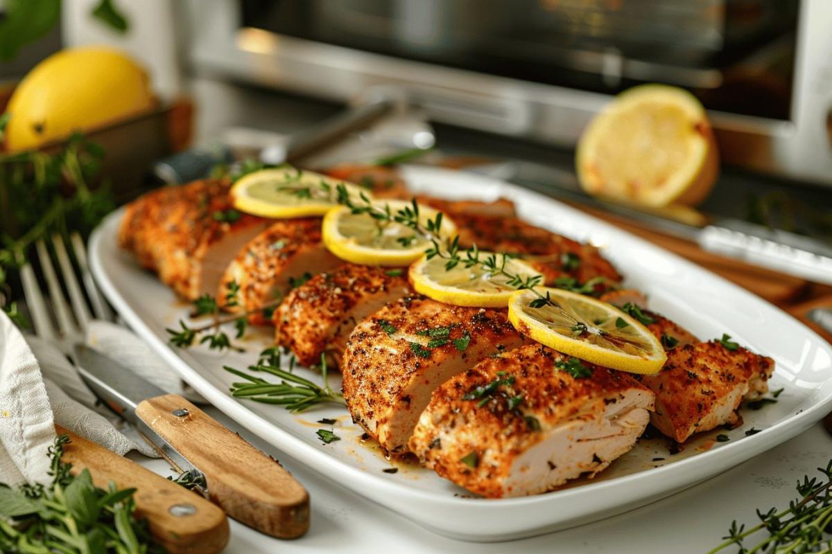 Escalopes de dinde au four : recette simple et savoureuse en 20 minutes