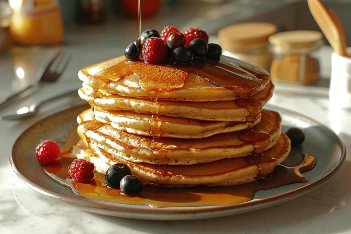 Recette facile et rapide de pancakes sans levure : délicieux en 15 minutes