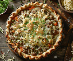 Recette facile de quiche à la viande hachée : un délice simple et savoureux pour toute la famille