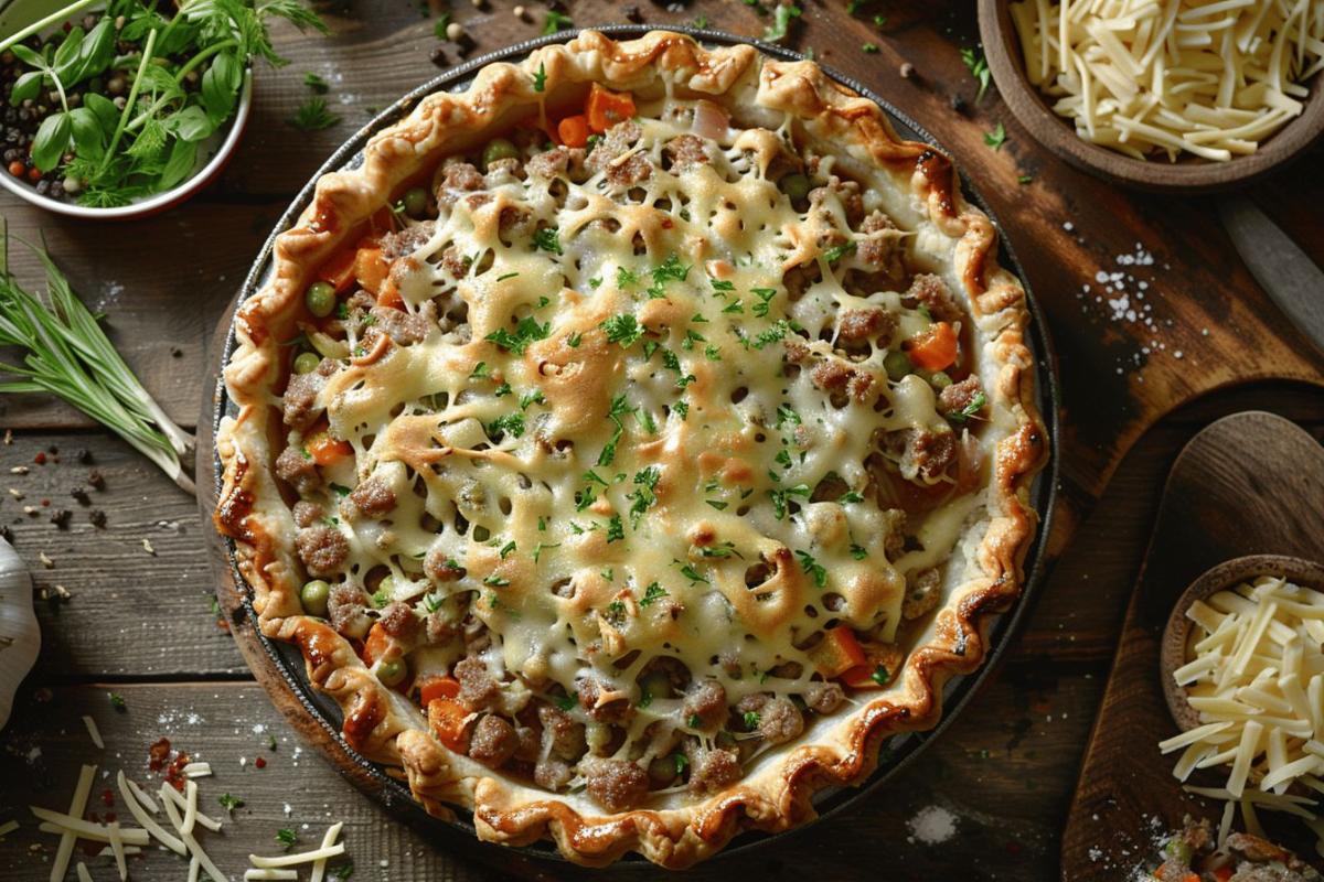 Recette facile de quiche à la viande hachée : un délice simple et savoureux pour toute la famille