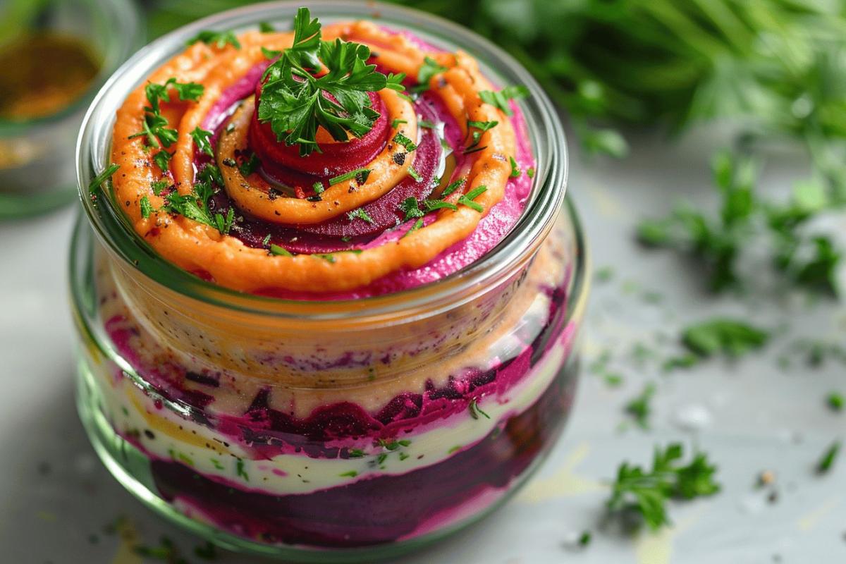 Verrine express aux betteraves et Boursin : une recette gourmande prête en 10 minutes
