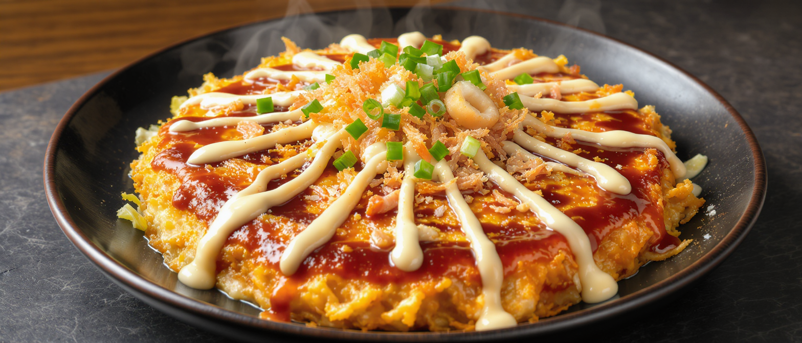 découvrez l'okonomiyaki, la célèbre crêpe japonaise d'osaka, une spécialité gourmande à base de chou, de viande ou fruits de mer, rapide à préparer et riche en saveurs authentiques du japon.