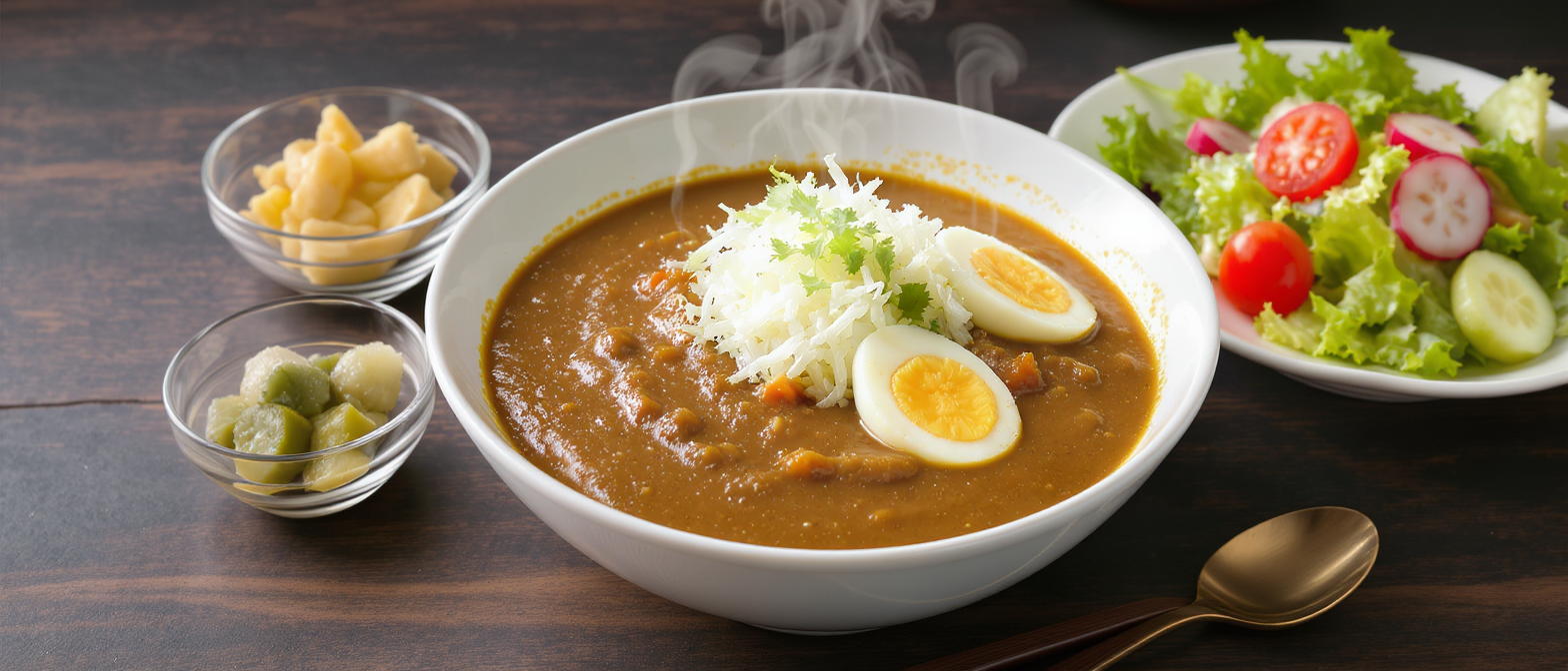 découvrez la recette authentique du karē raisu, le curry japonais savoureux et réconfortant. facile à préparer, ce plat mêle viande, légumes et sauce curry pour un véritable voyage culinaire au japon.