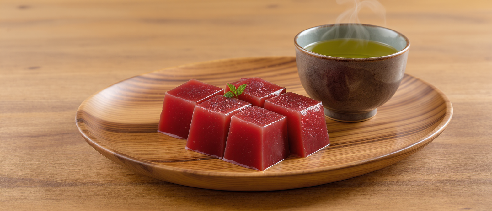 découvrez la recette facile du yokan (yang'geng), une délicieuse gelée japonaise à base de haricots azuki. une douceur traditionnelle à savourer en dessert ou avec le thé, faite maison !