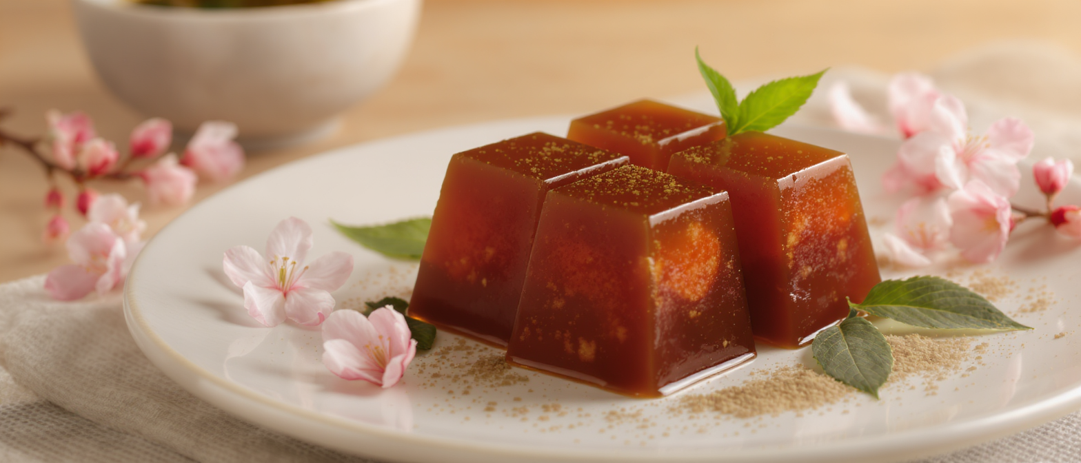 découvrez la recette du yokan (ou yang'geng), une délicieuse gelée japonaise à base de haricots azuki. facile à préparer, cette douceur traditionnelle ravira les amateurs de desserts raffinés et exotiques.
