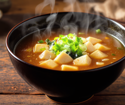 découvrez la recette authentique de la soupe miso traditionnelle japonaise : un bouillon savoureux à base de miso, tofu et algues, parfait pour une entrée saine et réconfortante.