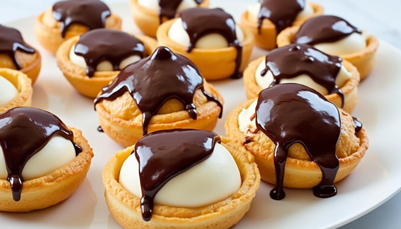 découvrez la recette authentique des profiteroles maison selon ma maman : choux légers, glace vanille onctueuse et nappage chocolat gourmand. un dessert irrésistible à partager !