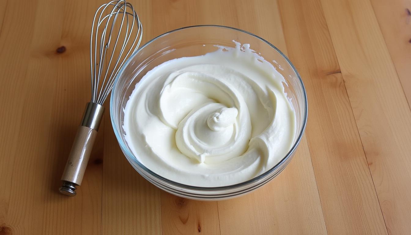 découvrez comment réaliser facilement une crème fouettée maison légère et onctueuse, parfaite pour accompagner vos desserts et pâtisseries. astuces et étapes simples pour réussir votre chantilly à tous les coups !