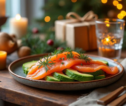 découvrez la délicatesse d'un mariage parfait entre la baba vodka, le saumon fumé et un crémeux d’avocat onctueux pour une expérience gourmande et raffinée.