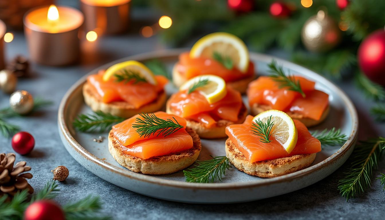 découvrez notre recette de blinis moelleux garnis de gravlax de saumon fait maison. parfaite pour vos apéritifs et entrées festives, cette association raffinée séduira tous vos convives !