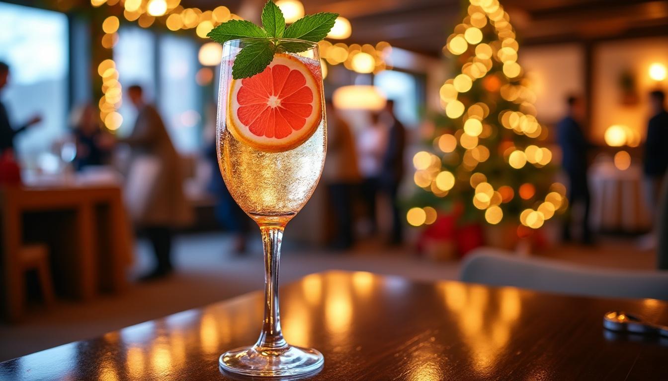 découvrez notre recette élégante de cocktail champagne au pamplemousse rose, alliant fraîcheur et pétillance pour vos moments festifs et gourmands.