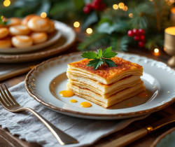 découvrez notre recette simple et savoureuse de délices de saint-jacques en mille-feuilles, parfaite pour impressionner vos invités avec élégance et finesse.