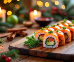 découvrez notre recette savoureuse de makis de saumon fumé et avocat, idéale pour un apéritif frais et gourmand.