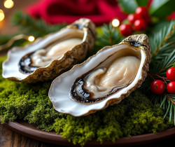 découvrez une recette raffinée pour un noël élégant : des huîtres servies sur un lit délicat de mousse de caviar, alliant fraîcheur et luxe pour vos fêtes.