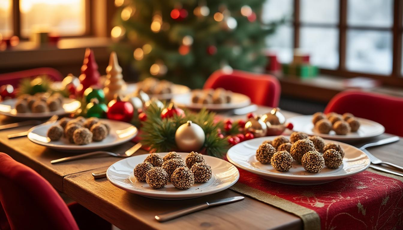 découvrez notre recette simple et raffinée de bouchées de thon au sésame, parfaites pour un noël gourmet savoureux et convivial.