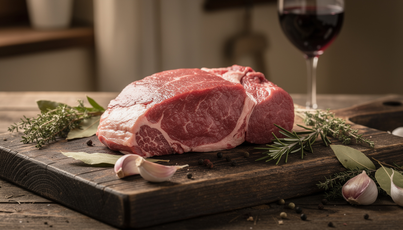 découvrez la recette traditionnelle du brasato al barolo, un savoureux bœuf braisé lentement dans le vin rouge piémontais pour un plat riche en arômes et en goût.