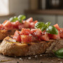 Bruschetta italienne : la vraie recette à la tomate