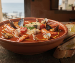 découvrez le cacciucco de livourne, une bouillabaisse italienne riche en saveurs marines, parfaite pour les amateurs de fruits de mer et de traditions culinaires méditerranéennes.
