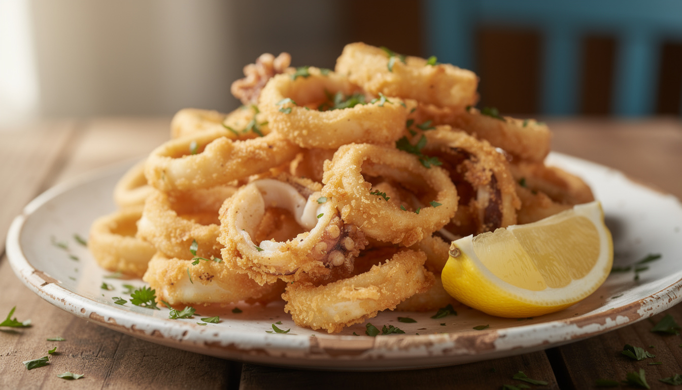 découvrez notre recette de calamars frits à l'italienne, parfaitement croustillants à l'extérieur et fondants à l'intérieur, pour un goût authentique et savoureux.