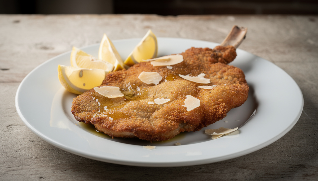 découvrez la cotoletta alla milanese, l'authentique escalope milanaise croustillante, préparée selon la tradition italienne pour un goût inoubliable.
