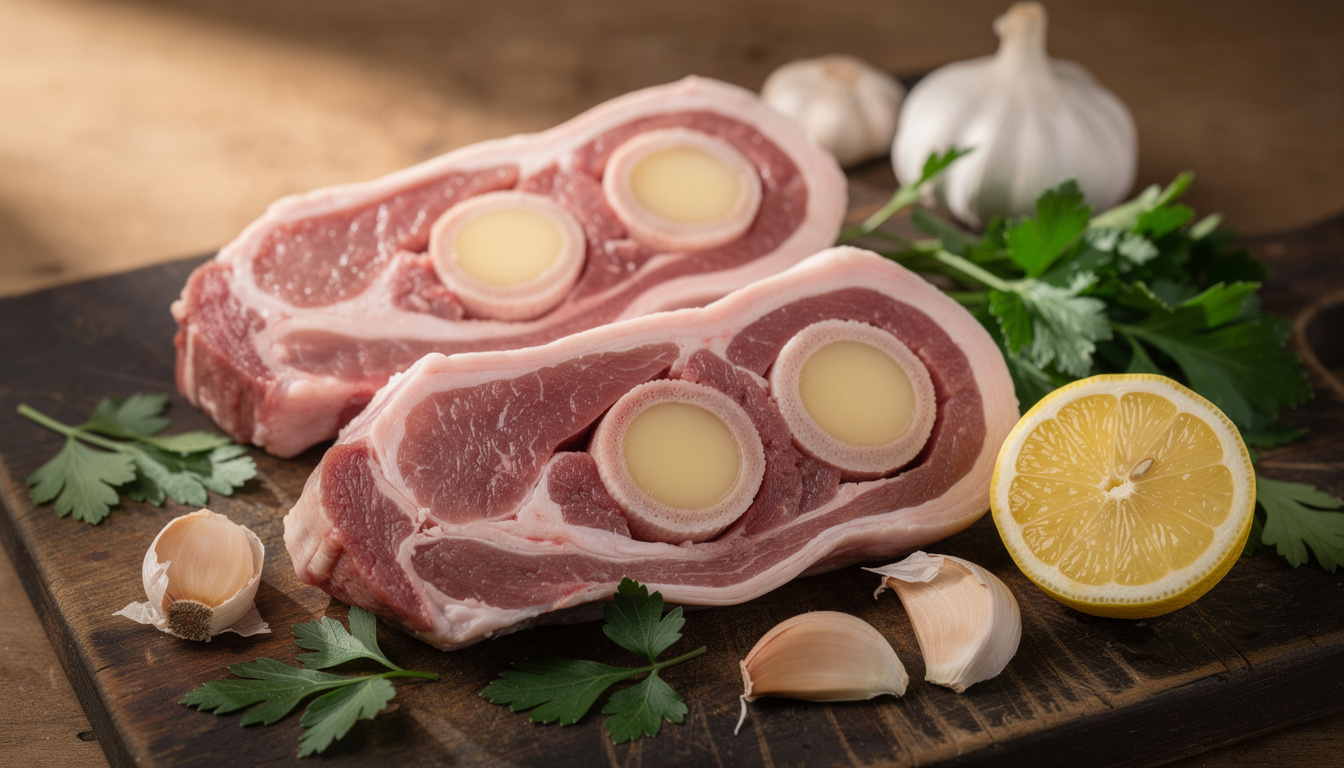 découvrez la recette traditionnelle de l'ossobuco à la milanaise, un jarret de veau tendre et fondant mijoté lentement avec des légumes et des aromates pour un plat savoureux et réconfortant.