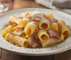 découvrez la pasta alla gricia, le plat traditionnel italien considéré comme l'ancêtre authentique de la célèbre carbonara. une recette simple et savoureuse à ne pas manquer !