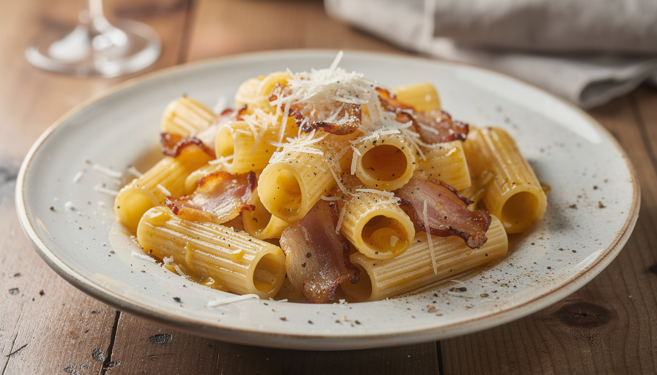découvrez la pasta alla gricia, le plat traditionnel italien considéré comme l'ancêtre authentique de la célèbre carbonara. une recette simple et savoureuse à ne pas manquer !