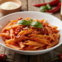 Penne all&rsquo;arrabbiata : la sauce tomate piquante italienne