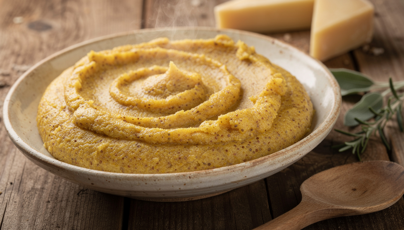découvrez la polenta taragna, une spécialité traditionnelle de lombardie à base de farine de sarrasin, savoureuse et réconfortante.