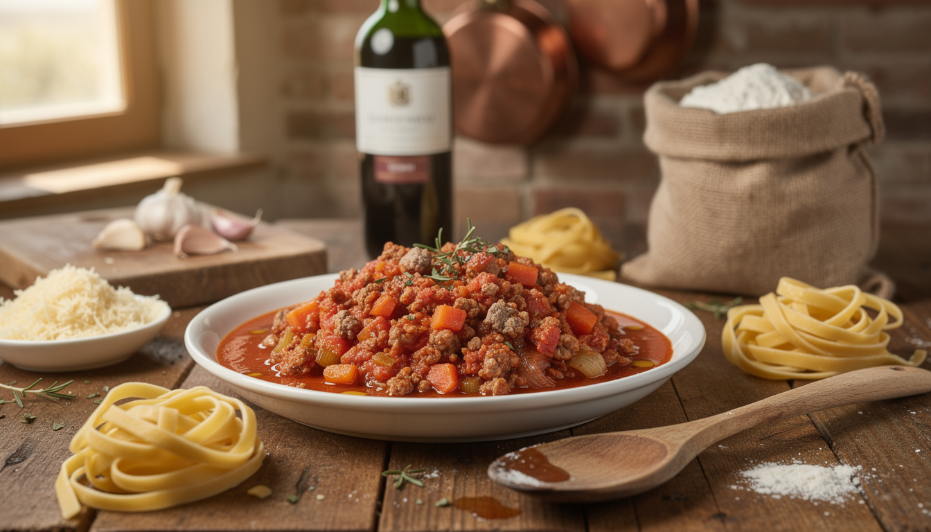 découvrez la recette officielle du ragù à la bolognaise, un classique authentique de la cuisine de bologne, riche en saveurs et facile à préparer.