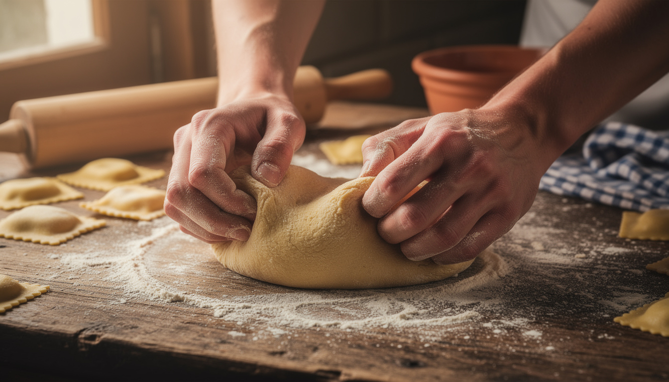 découvrez la méthode italienne authentique pour réaliser des raviolis maison, de la pâte à la farce, pour un repas savoureux fait maison.