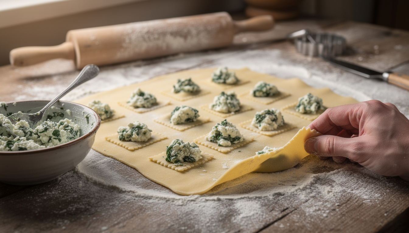découvrez la méthode italienne authentique pour préparer des raviolis maison, de la pâte fraîche à la farce savoureuse, pour un repas gourmand et fait maison.