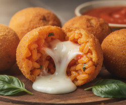 découvrez les supplì romains, délicieuses croquettes de riz croustillantes au cœur coulant de fromage fondant, une spécialité italienne savoureuse à ne pas manquer.