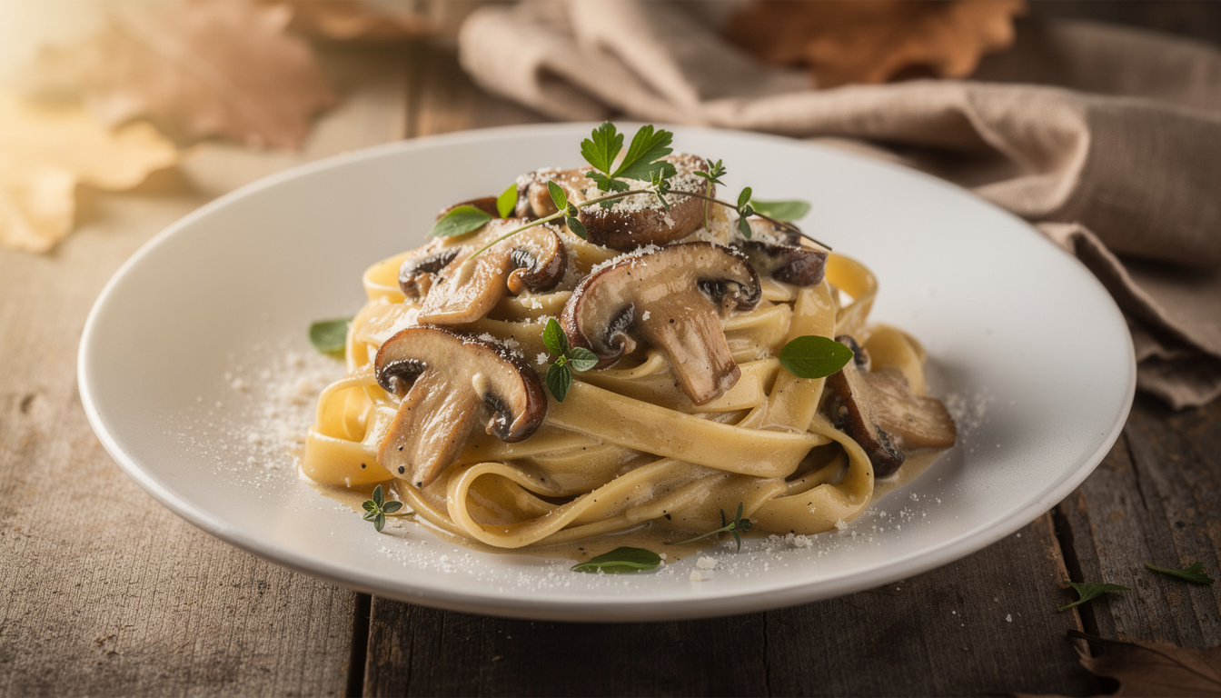 découvrez la recette italienne crémeuse des tagliatelles aux cèpes, un plat savoureux et raffiné parfait pour les amateurs de cuisine gourmet.