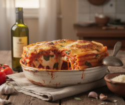 découvrez le timballo, le savoureux gratin de pâtes italien parfait pour un repas dominical convivial et gourmand.