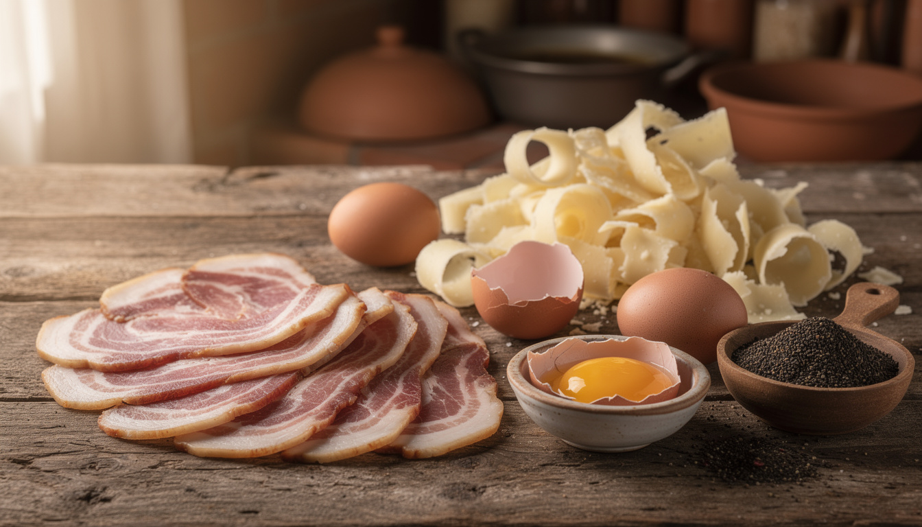 découvrez la recette authentique de la vraie carbonara italienne à la romaine, préparée sans crème pour un goût traditionnel et savoureux.