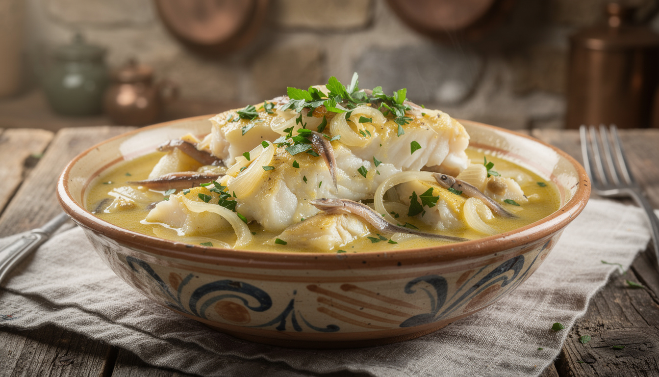 découvrez le baccalà alla vicentina, une recette traditionnelle de la morue cuisinée au lait et aux ingrédients typiques de vicence, pour un plat savoureux et authentique.