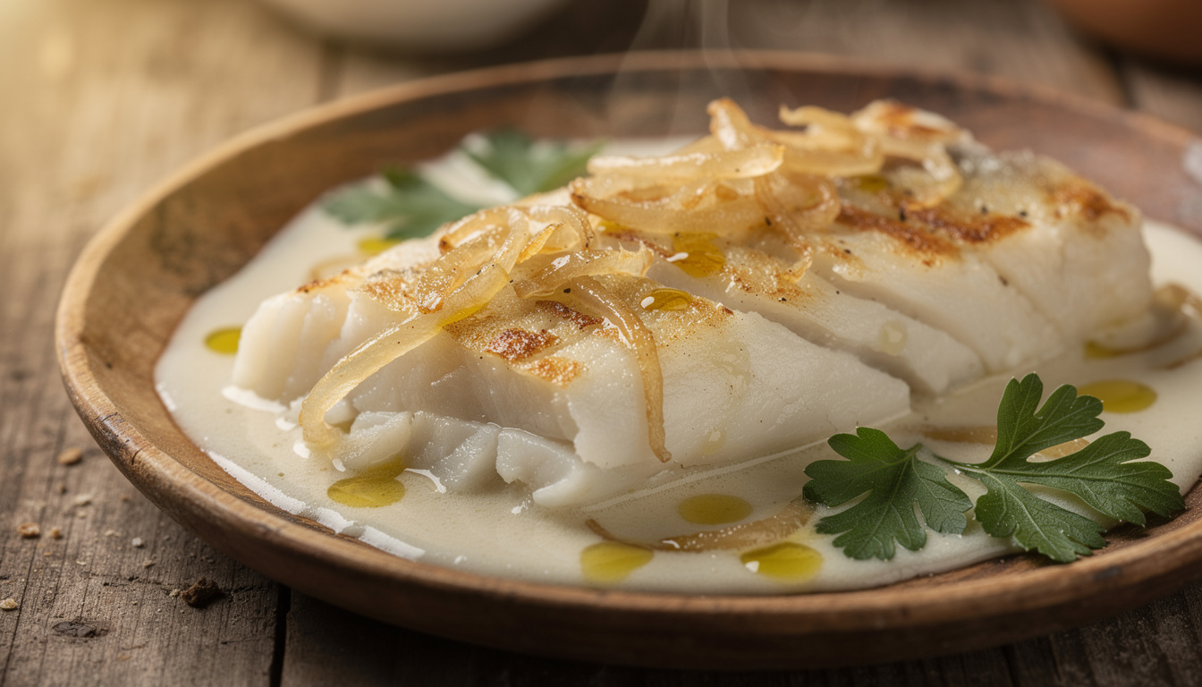 découvrez la recette traditionnelle du baccalà alla vicentina, un plat savoureux de morue cuisinée au lait typique de la région de vicence. un délice italien à ne pas manquer !