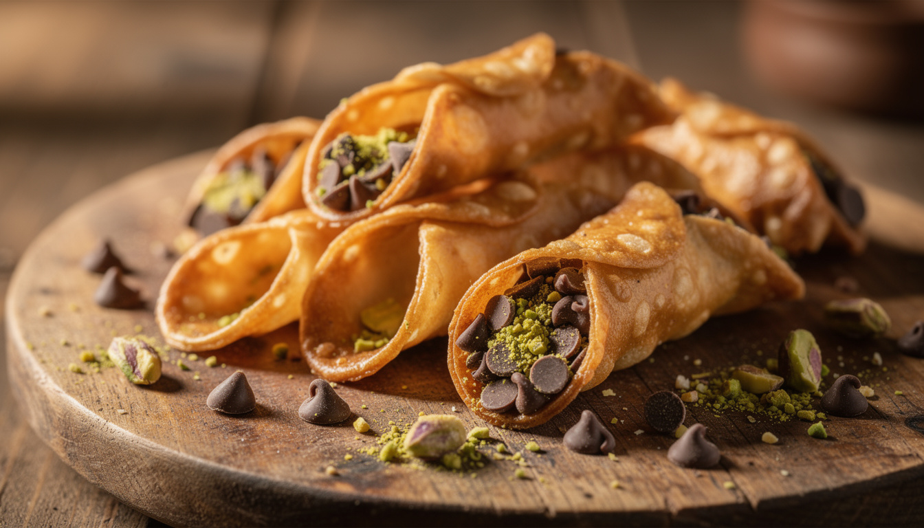 découvrez la recette traditionnelle des cannoli siciliens avec une coque croustillante et une garniture onctueuse à la ricotta pour un dessert authentique italien.
