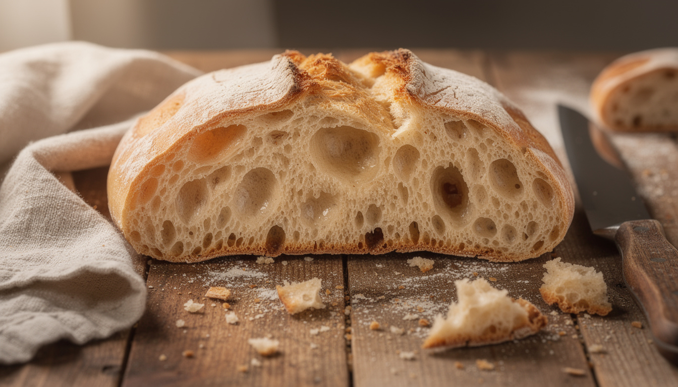 découvrez comment préparer une ciabatta maison, le pain italien à la mie légère et alvéolée, parfait pour accompagner vos repas ou réaliser de délicieux sandwiches.