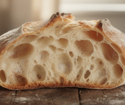 découvrez comment préparer une délicieuse ciabatta maison, ce pain italien traditionnel à la mie légère et alvéolée, parfait pour accompagner vos repas.
